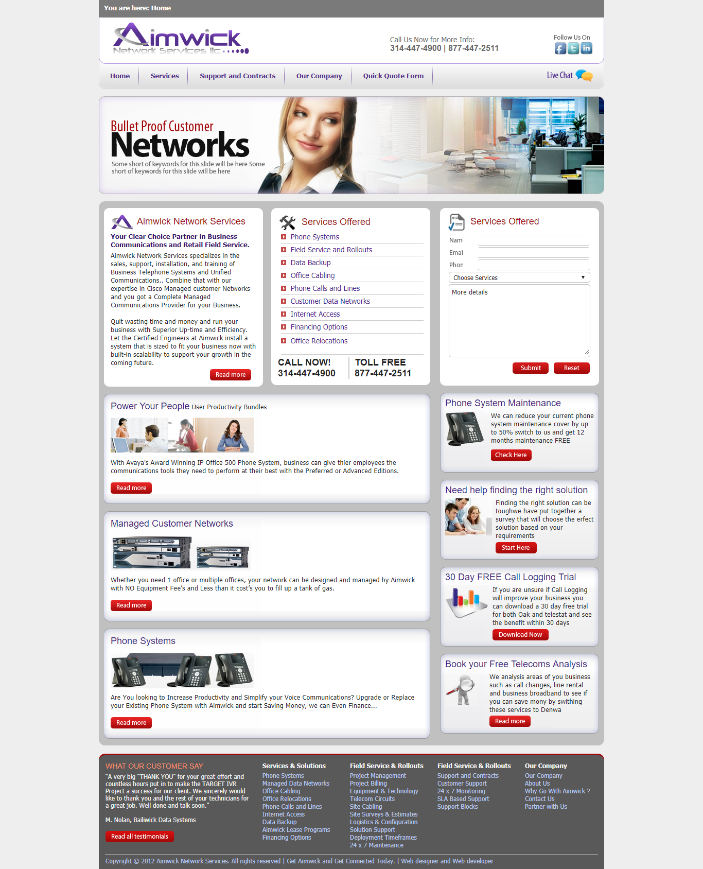 WordPress Business Site